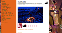 Desktop Screenshot of ligconcert.nl