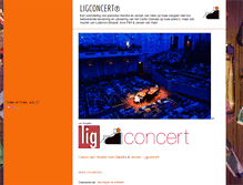 Tablet Screenshot of ligconcert.nl